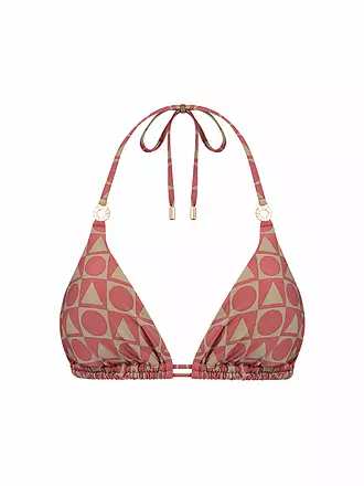 BEACHLIFE | Damen Bikinioberteil Rouge Graphics | 
